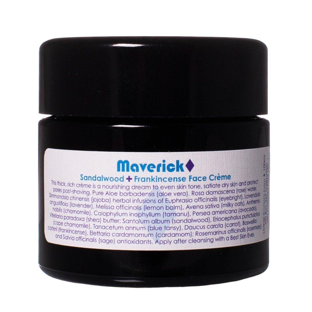 Maverick - Sandalwood Frankincense Face Crème