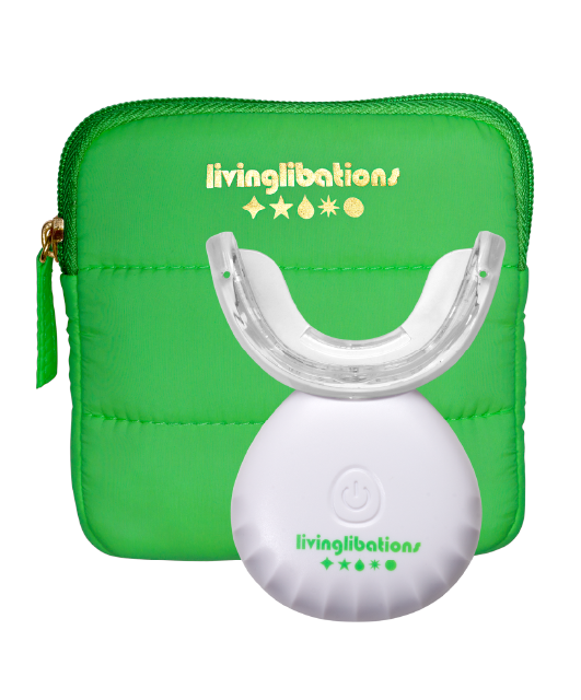 Living Libations Boxing Week Beam Bright Giveaway Red Light Oral Care Dental Appliance