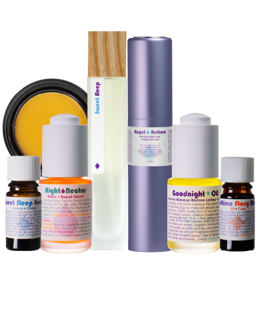 Living Libations Serene Dream Sleep Serum Lush Lipids Nourishing Nocturnals Sweet Sleep Angel Anthem Goodnight Oil Bedtime Story Night Nectar