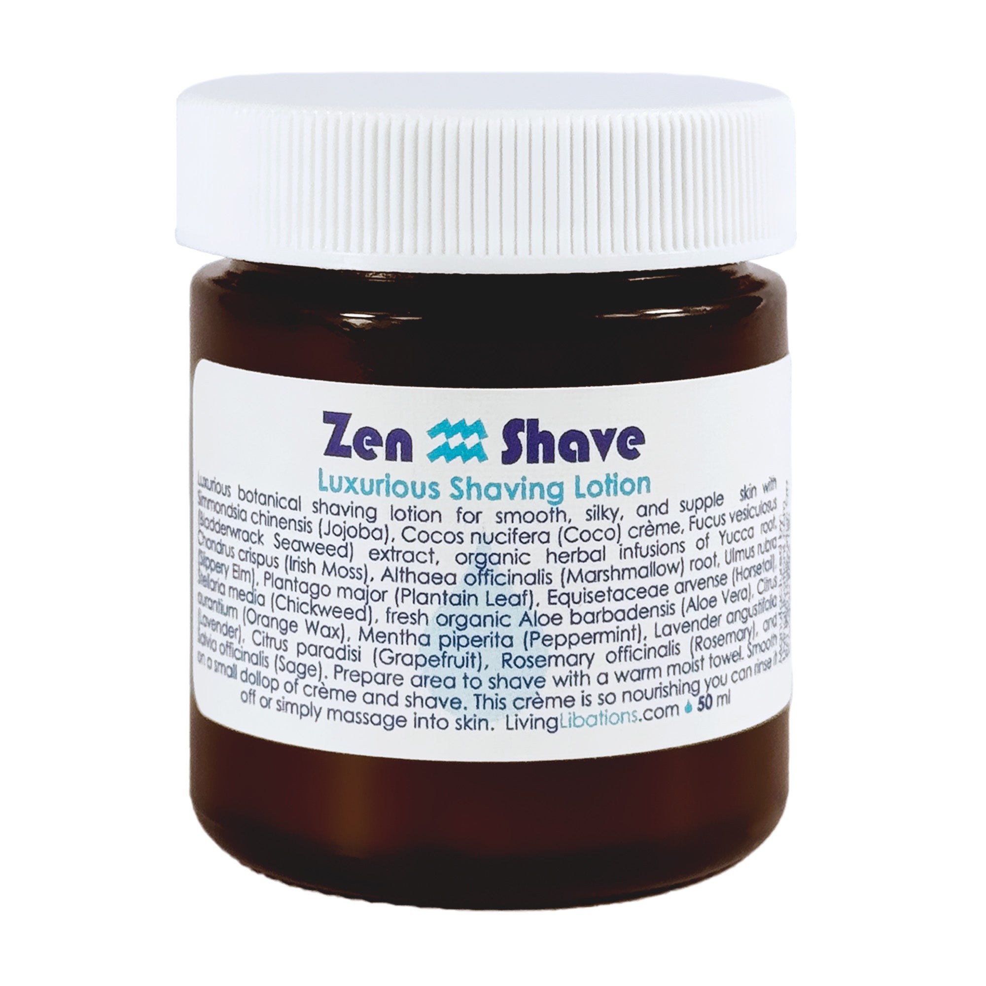 Zen Shave - Luxurious Shaving Lotion – Living Libations CA