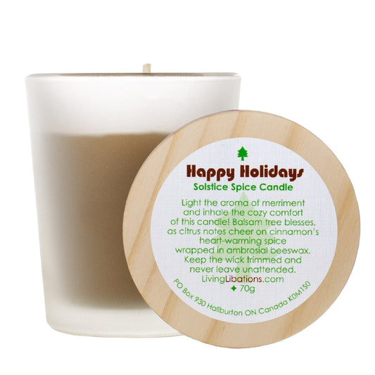 Happy Holidays - Solstice Spice Candle