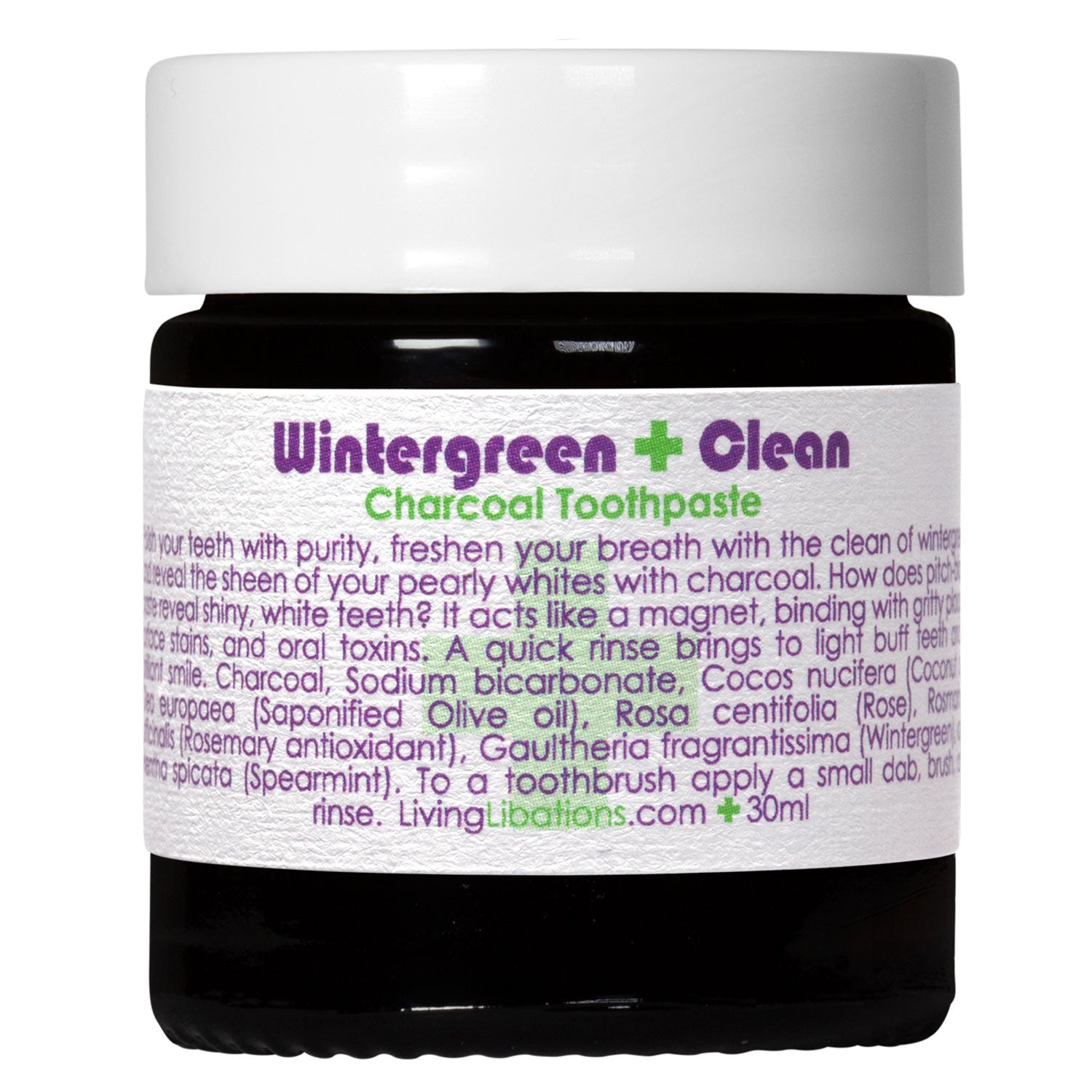 Wintergreen Clean Charcoal Toothpaste