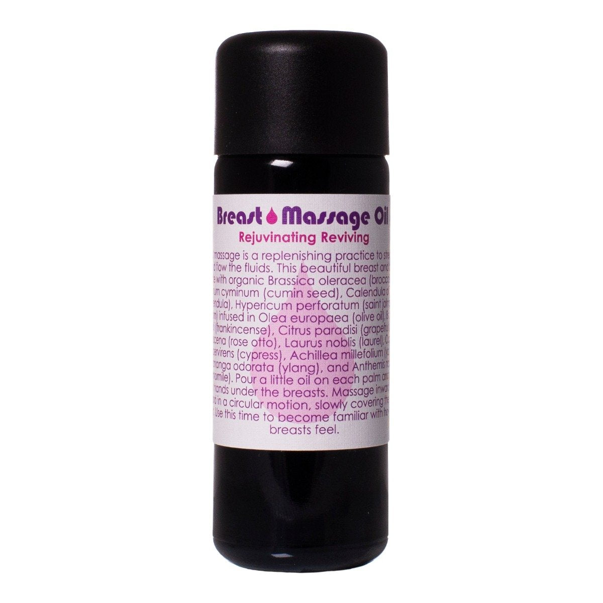 Breast Massage Oil – Chest Massage Oil – Living Libations CA