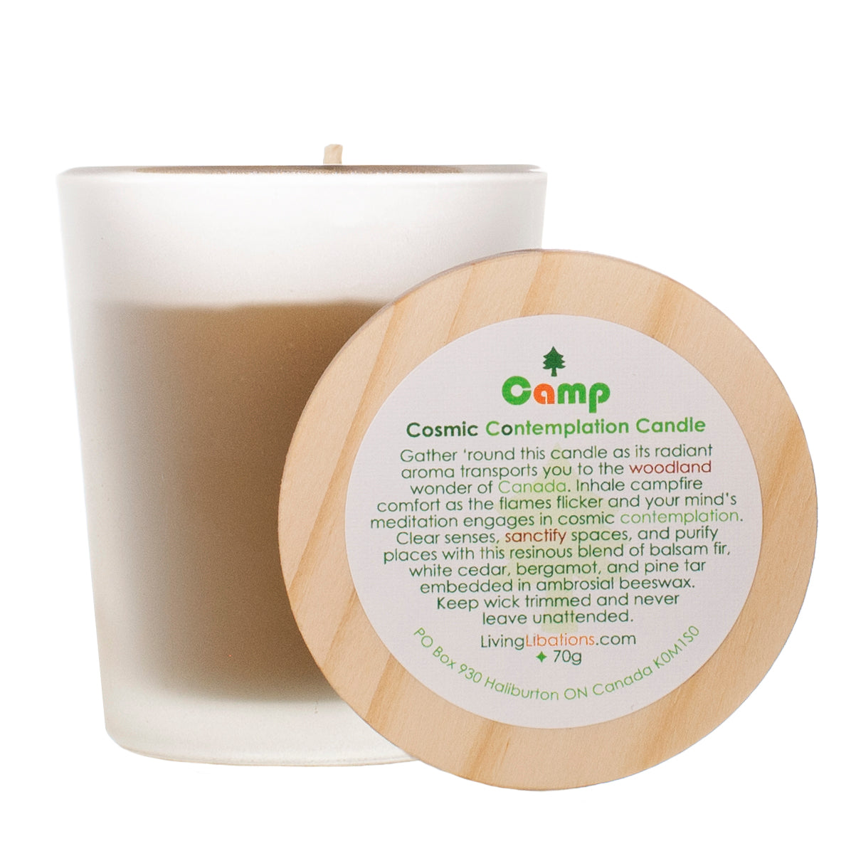 Camp Cosmic Contemplation Candle